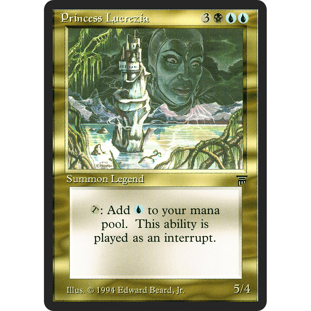 MTG Singles - Princess Lucrezia - Legends - Regular