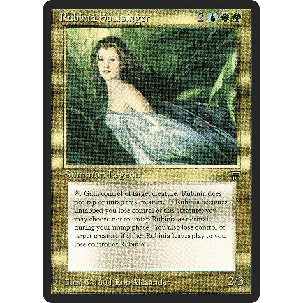 MTG Singles - Rubinia Soulsinger - Legends - Regular