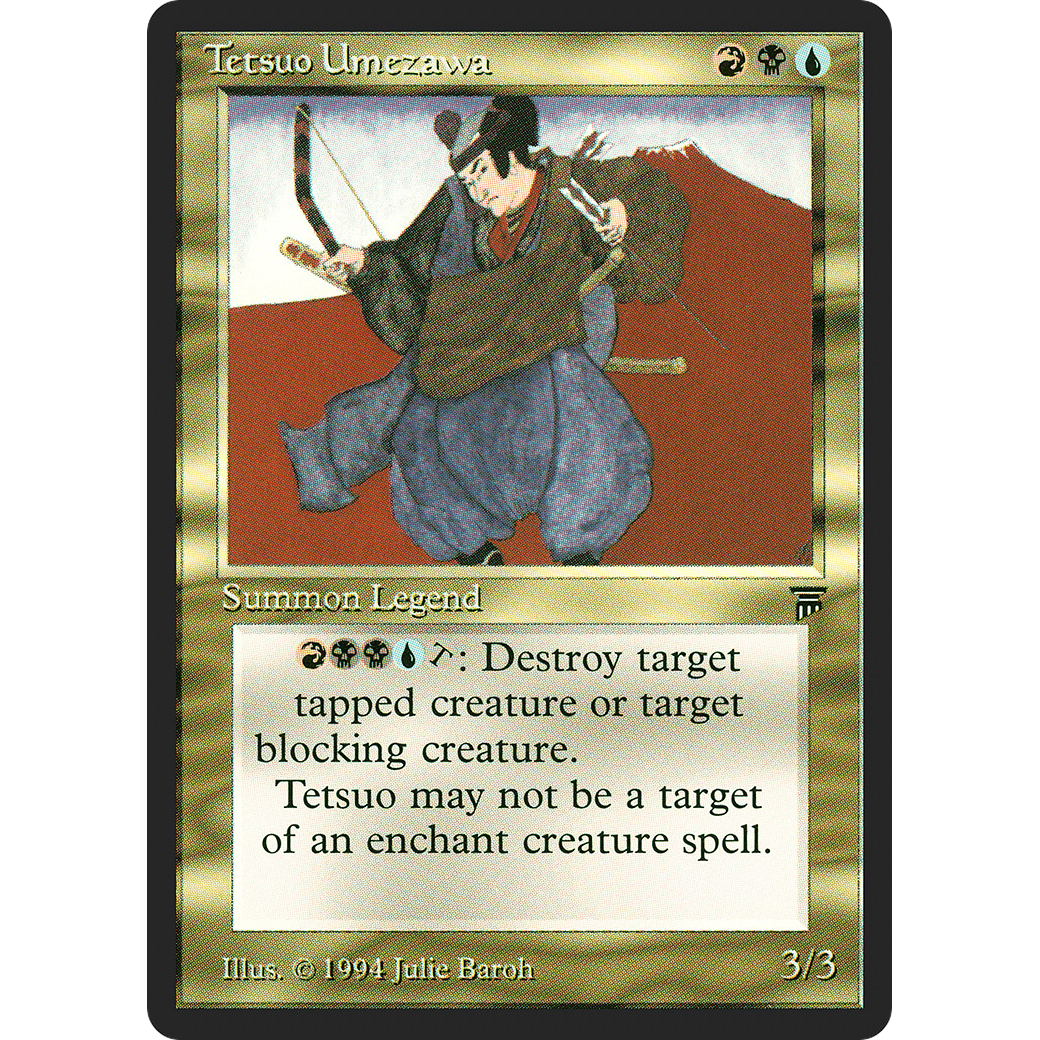 MTG Singles - Tetsuo Umezawa - Legends - NM
