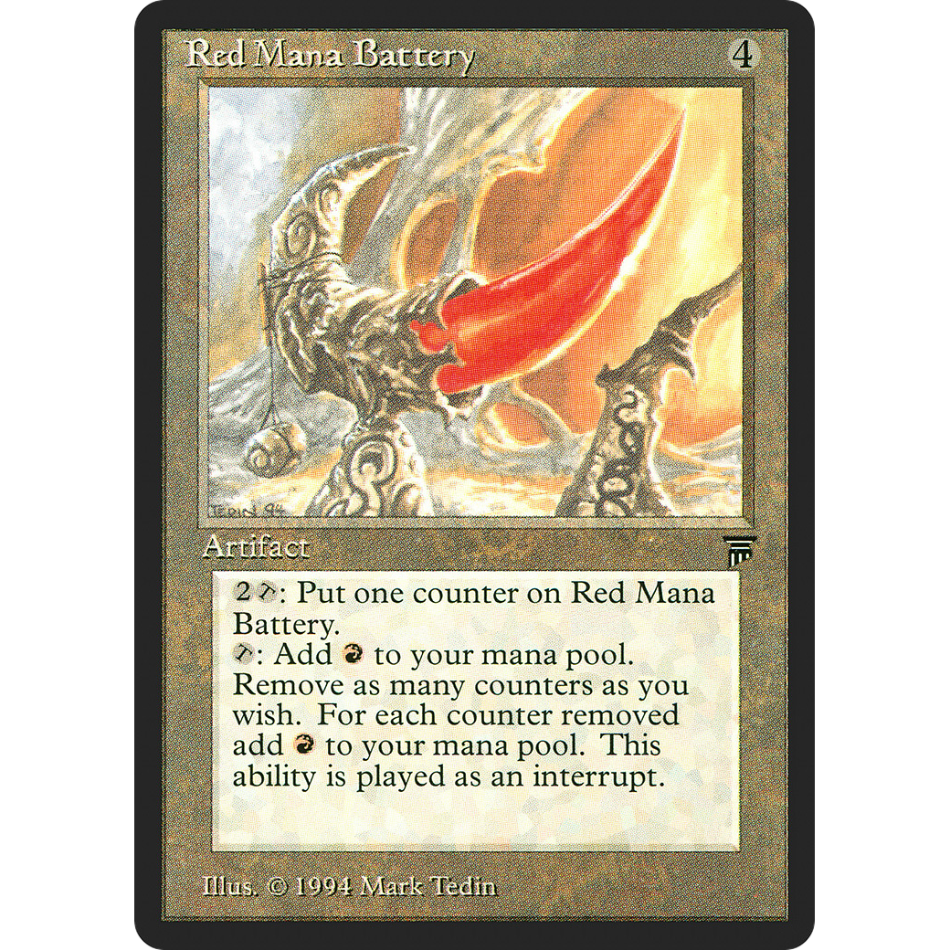 MTG Singles - Red Mana Battery - Legends - Regular