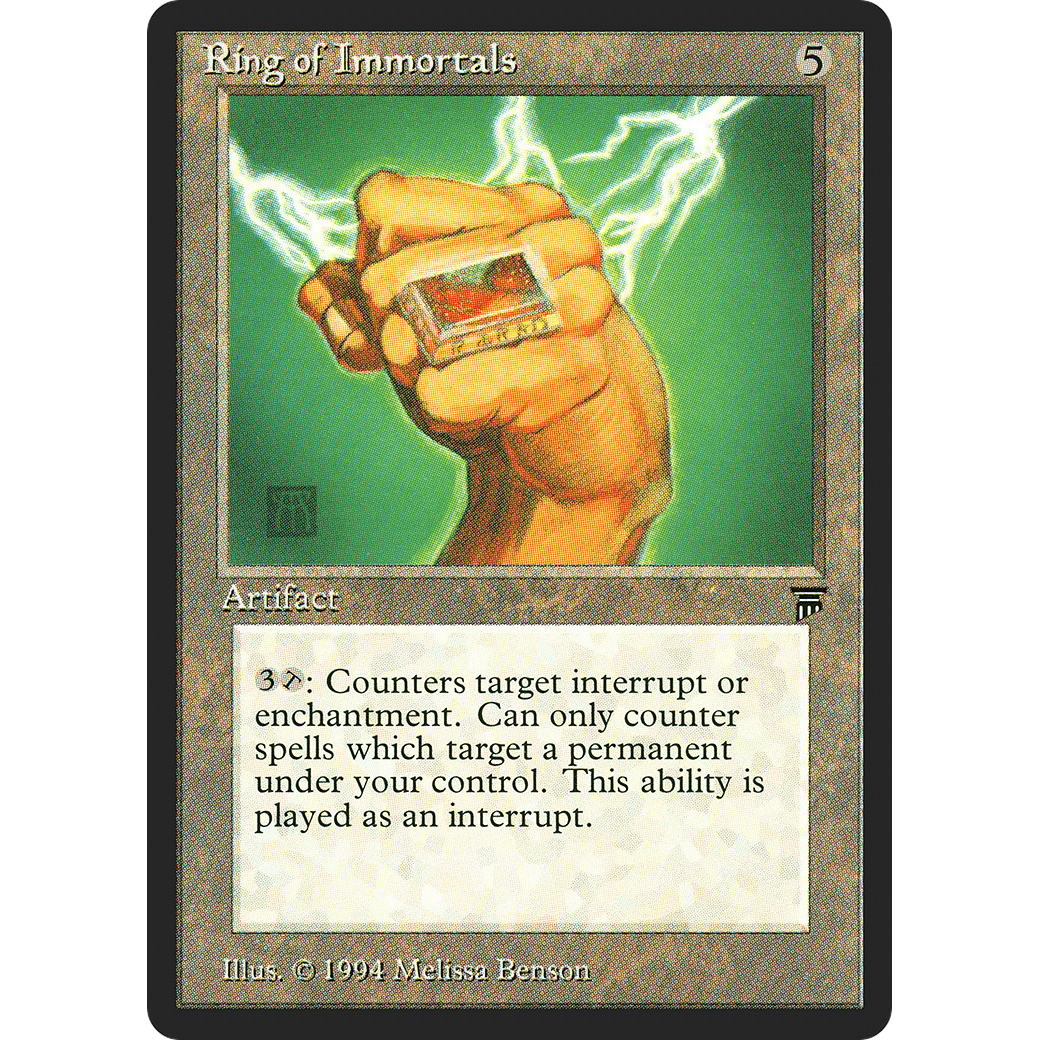 MTG Singles - Ring of Immortals - Legends - Regular