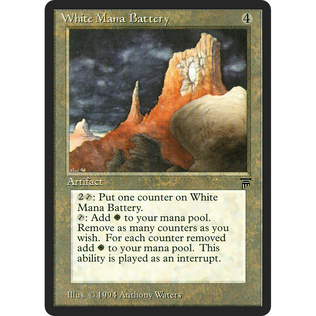 MTG Singles - White Mana Battery - Legends - Regular