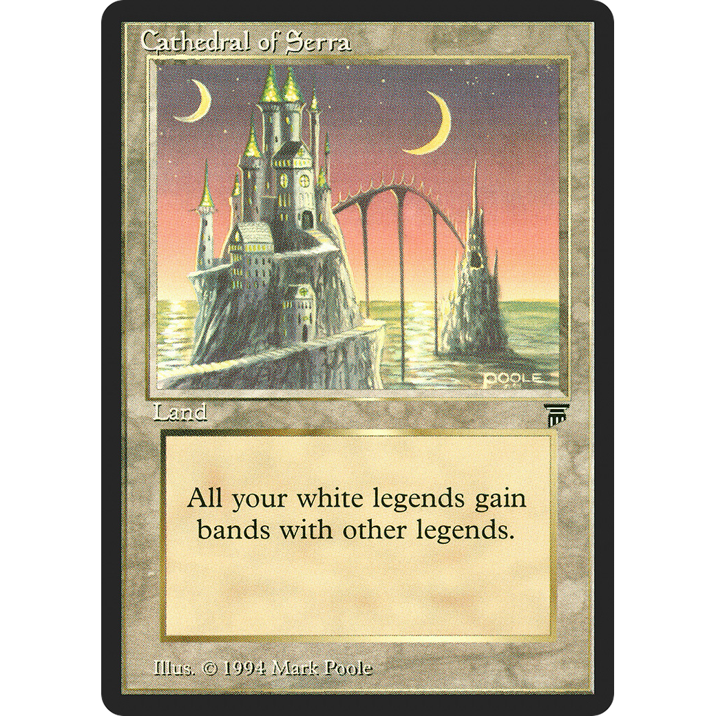 MTG Singles - Cathedral of Serra - Legends - Regular
