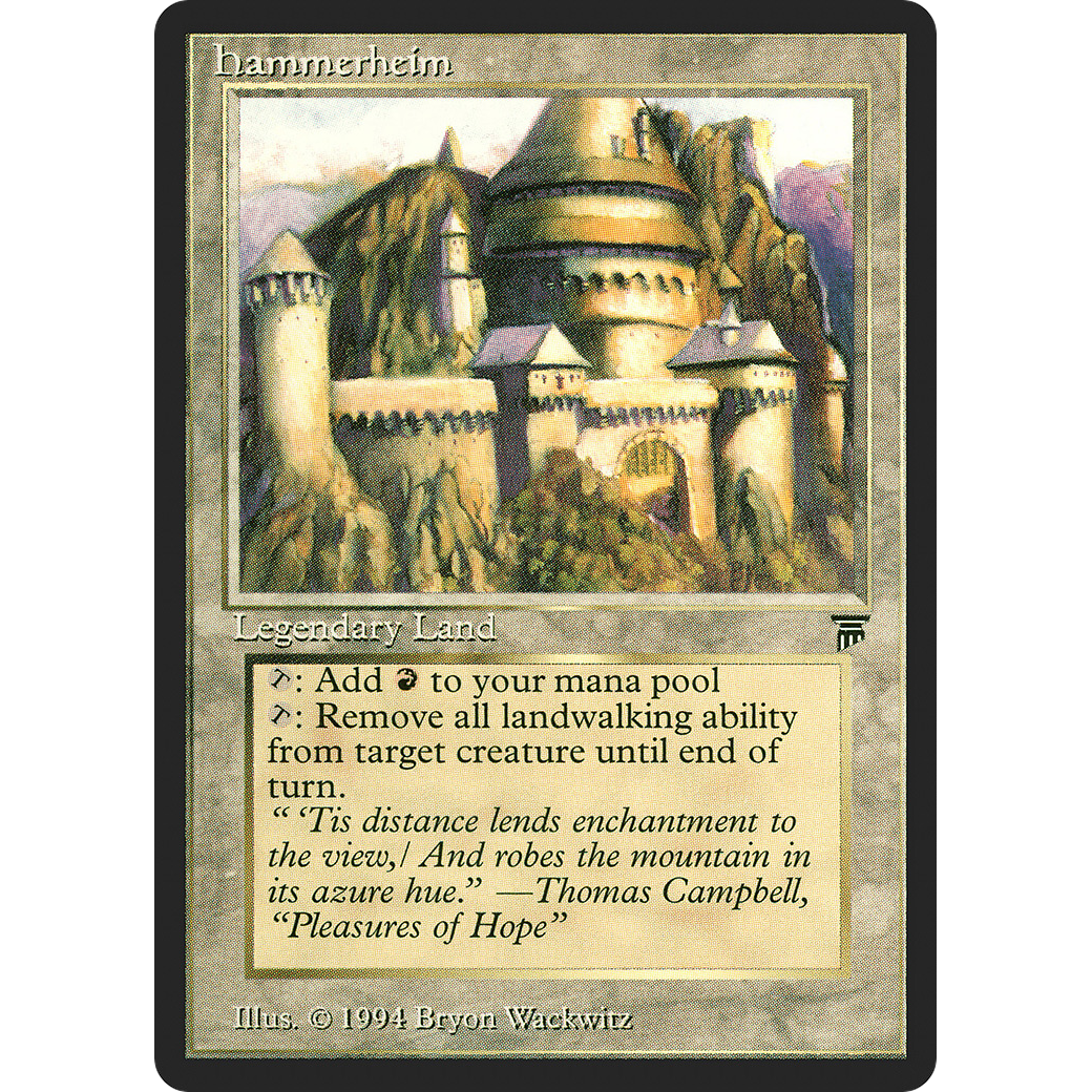 MTG Singles - Hammerheim - Legends - Regular