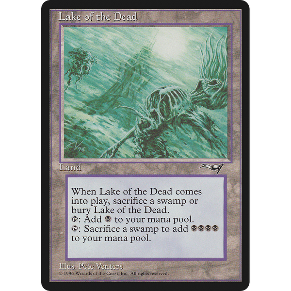 Magic the Gathering Lake of the Dead - Alliances NM