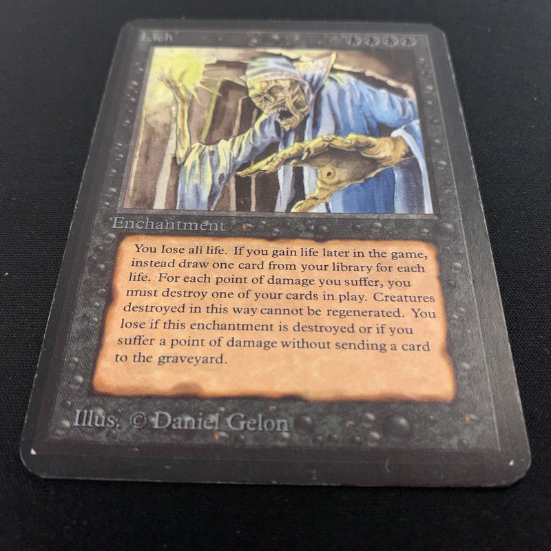 Magic the Gathering Lich - Alpha 