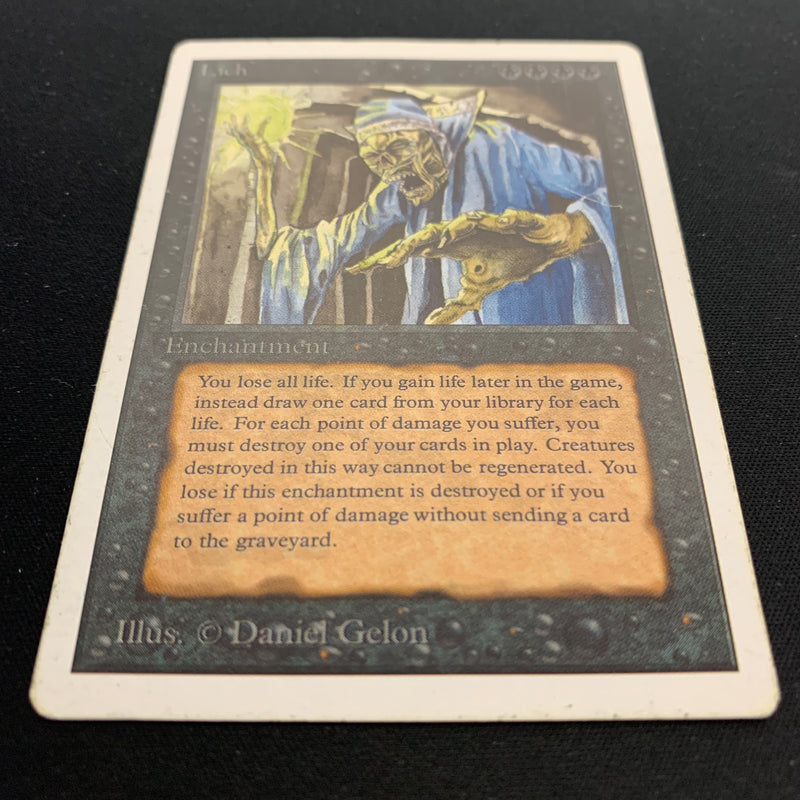 Magic the Gathering Lich - Unlimited 