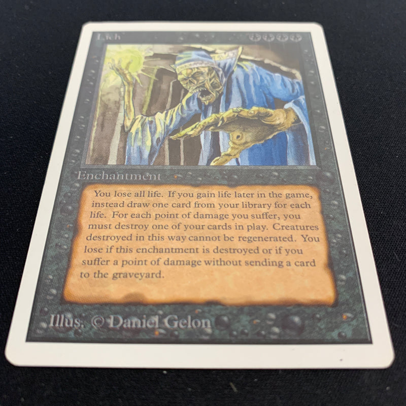 Magic the Gathering Lich - Unlimited 