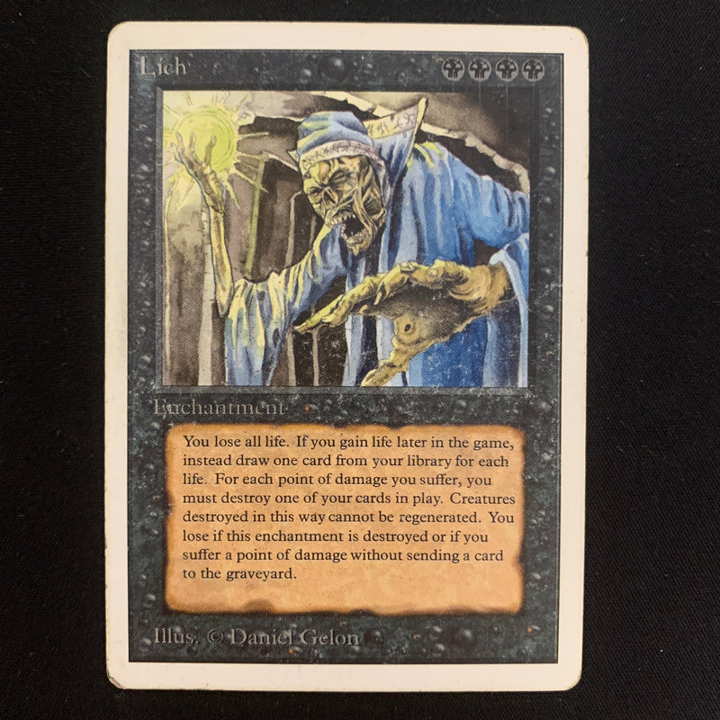 Magic the Gathering Lich - Unlimited 