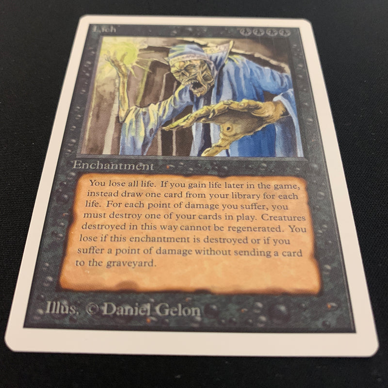 Magic the Gathering Lich - Unlimited 