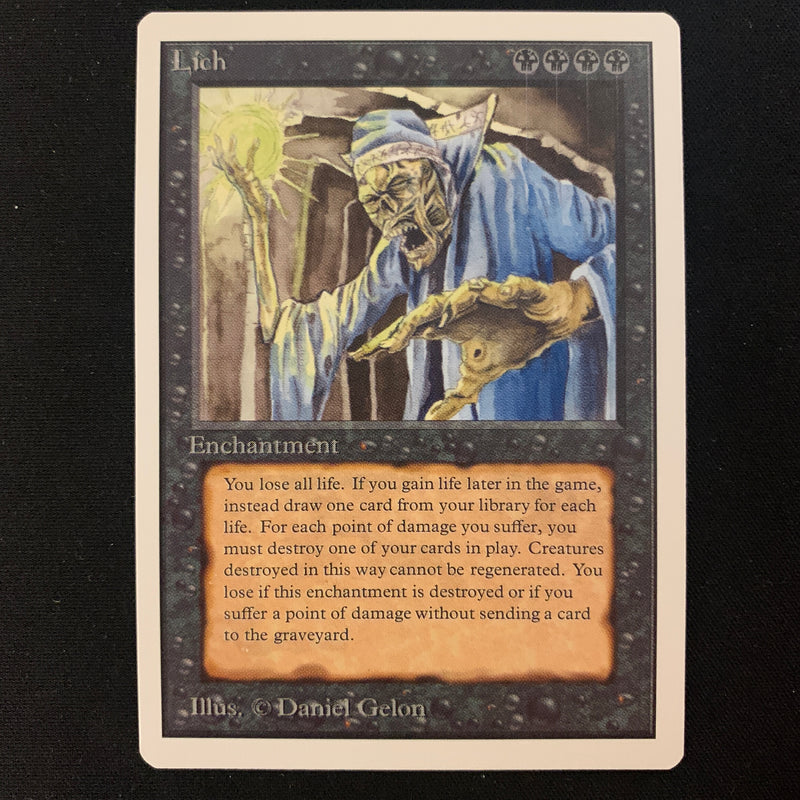 Magic the Gathering Lich - Unlimited 