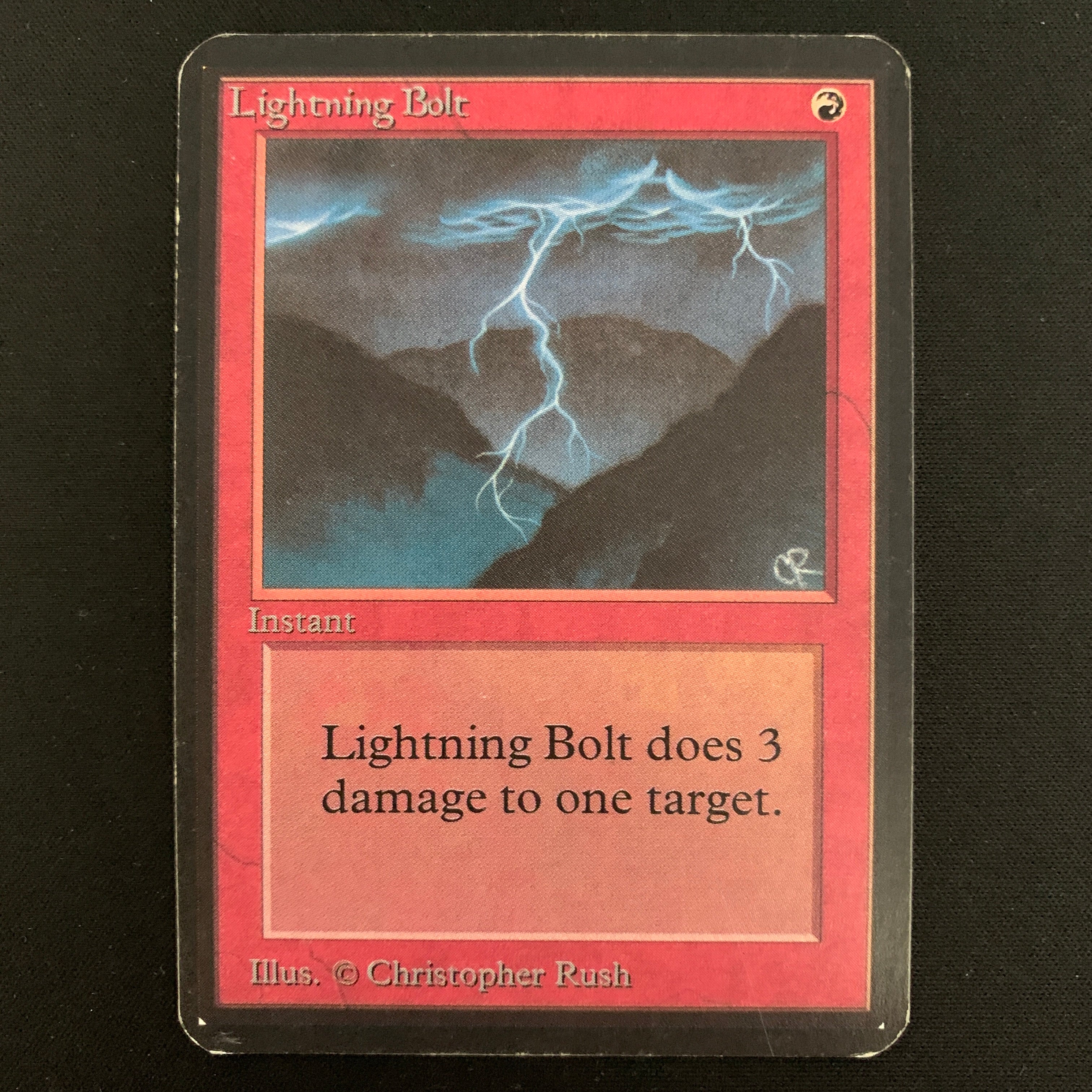 MTG Singles - Lightning Bolt - Alpha - 