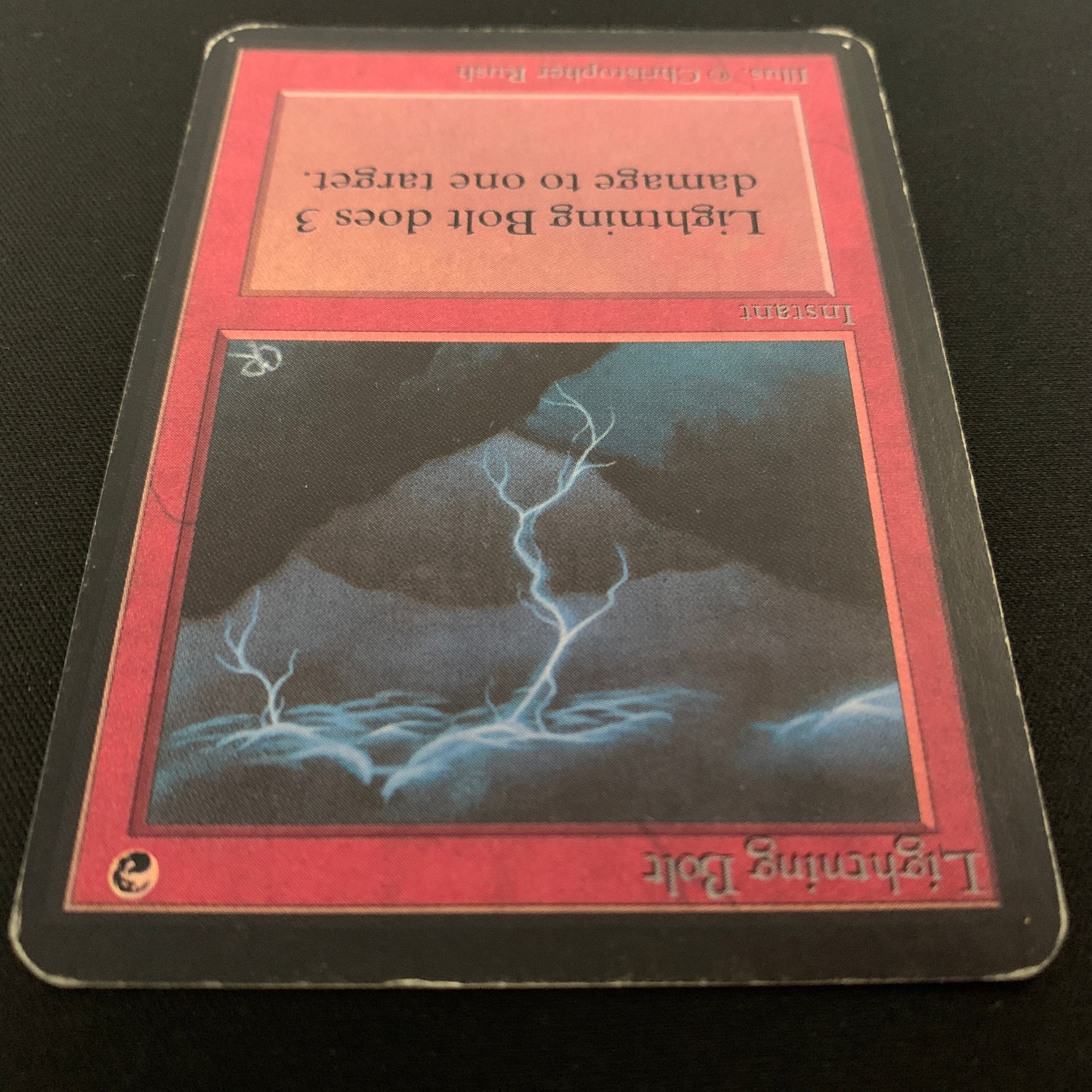 MTG Singles - Lightning Bolt - Alpha - 