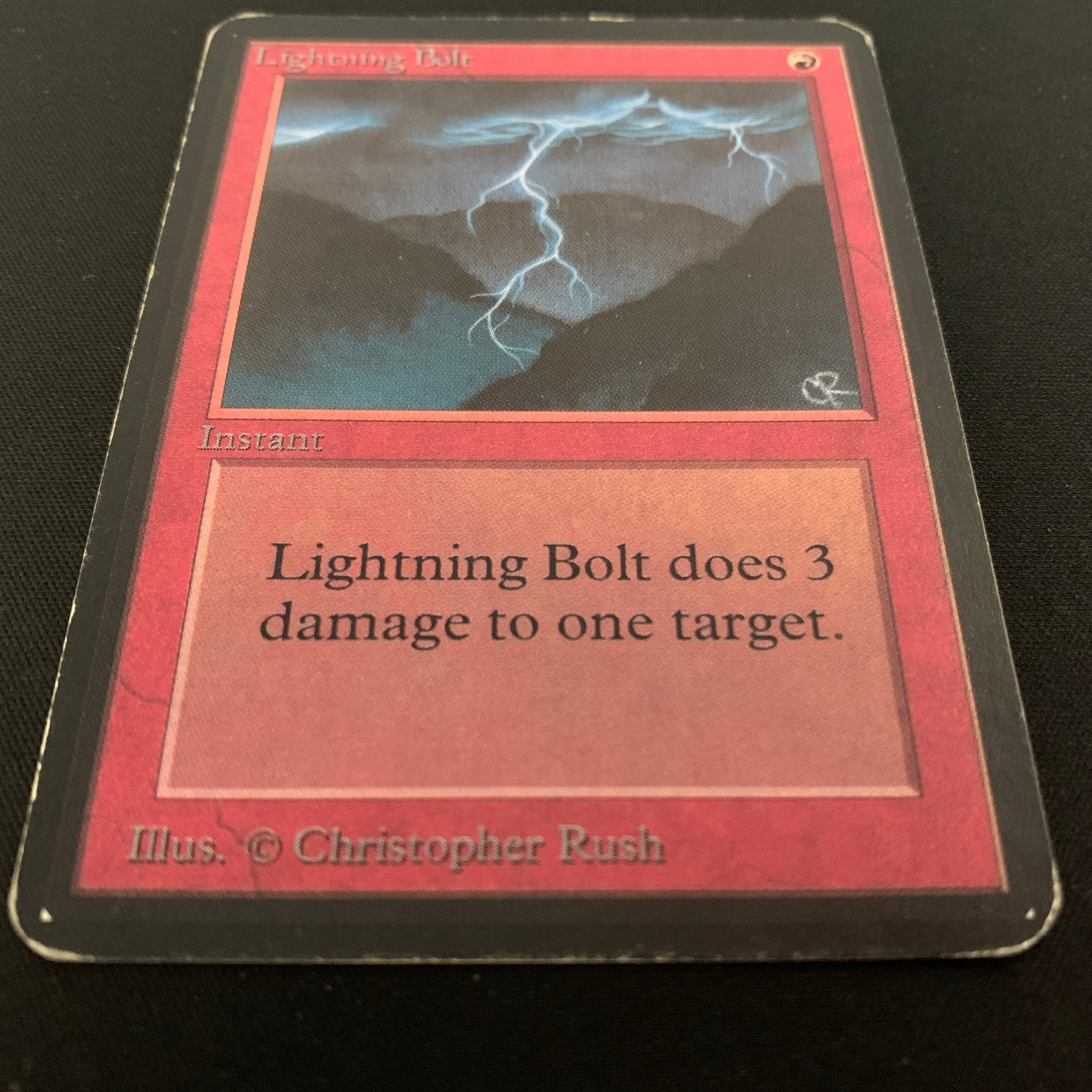 MTG Singles - Lightning Bolt - Alpha - 