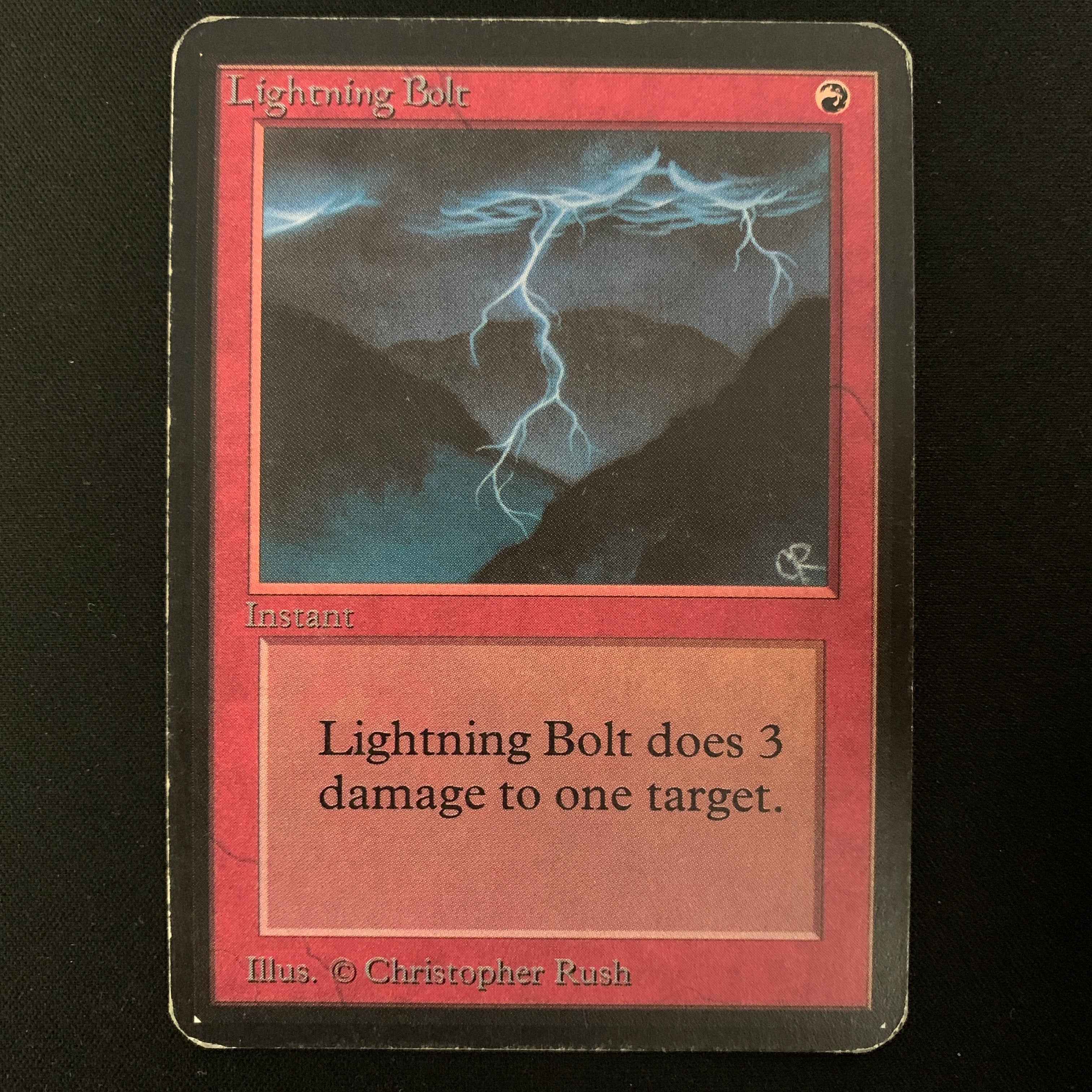 MTG Singles - Lightning Bolt - Alpha - 