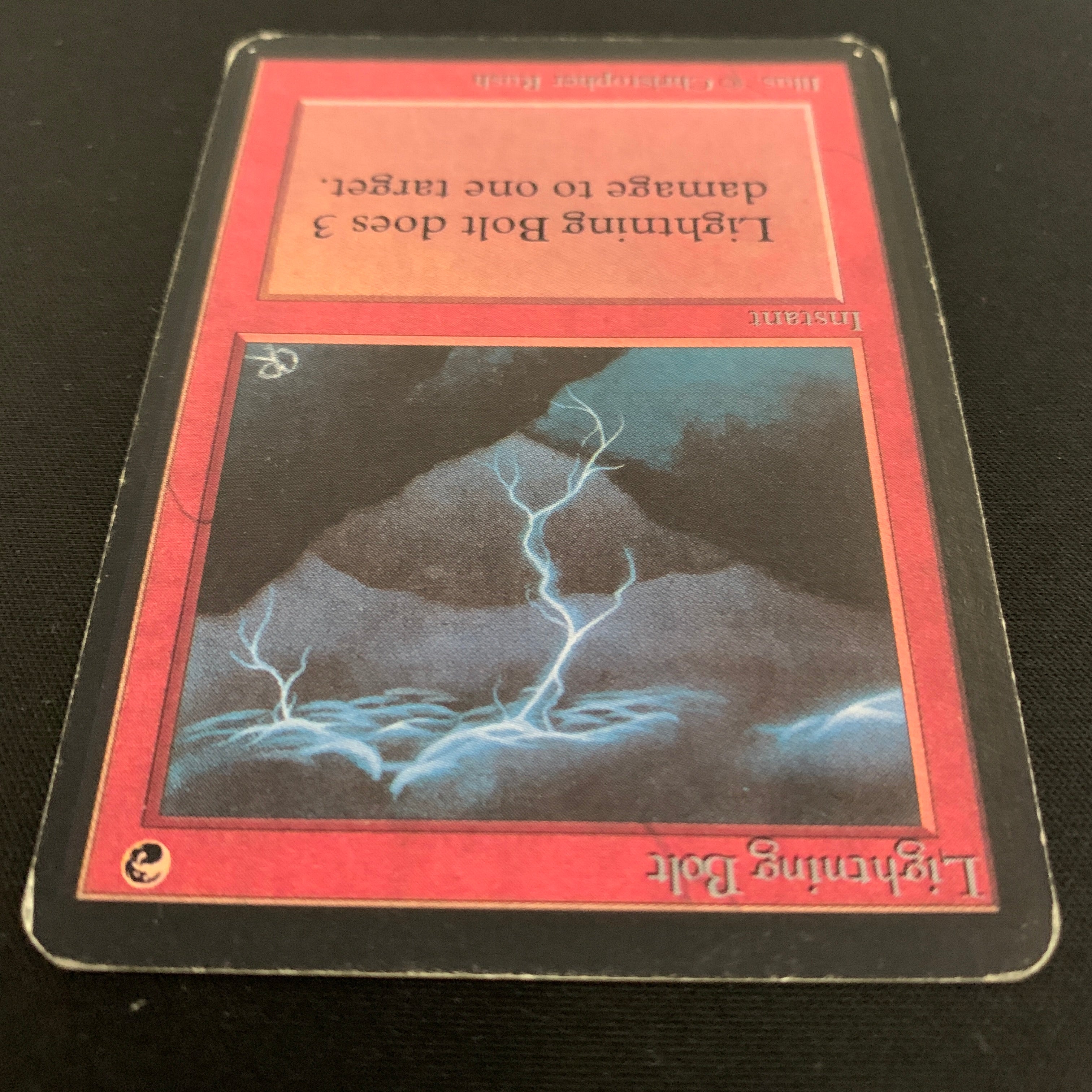 MTG Singles - Lightning Bolt - Alpha - 
