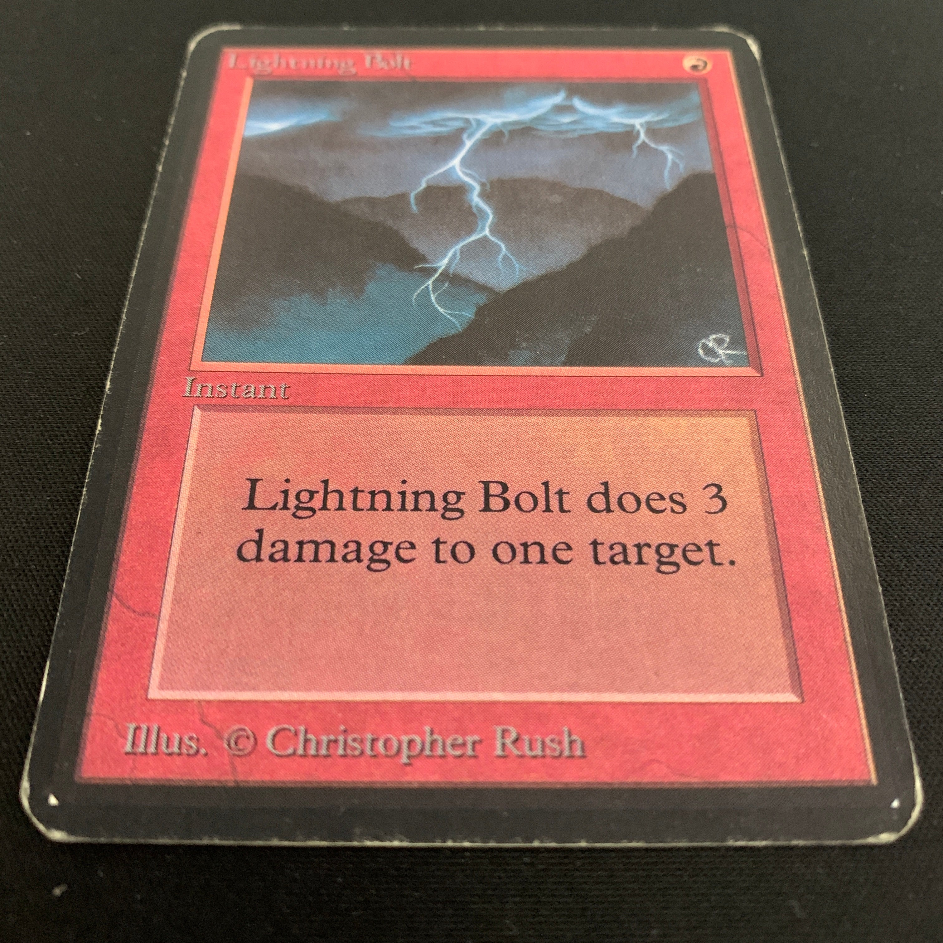 MTG Singles - Lightning Bolt - Alpha - 