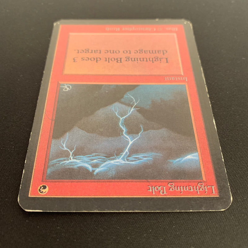 Magic the Gathering Lightning Bolt - Alpha 