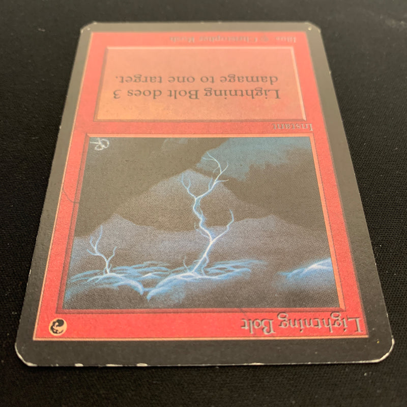 Magic the Gathering Lightning Bolt - Alpha 