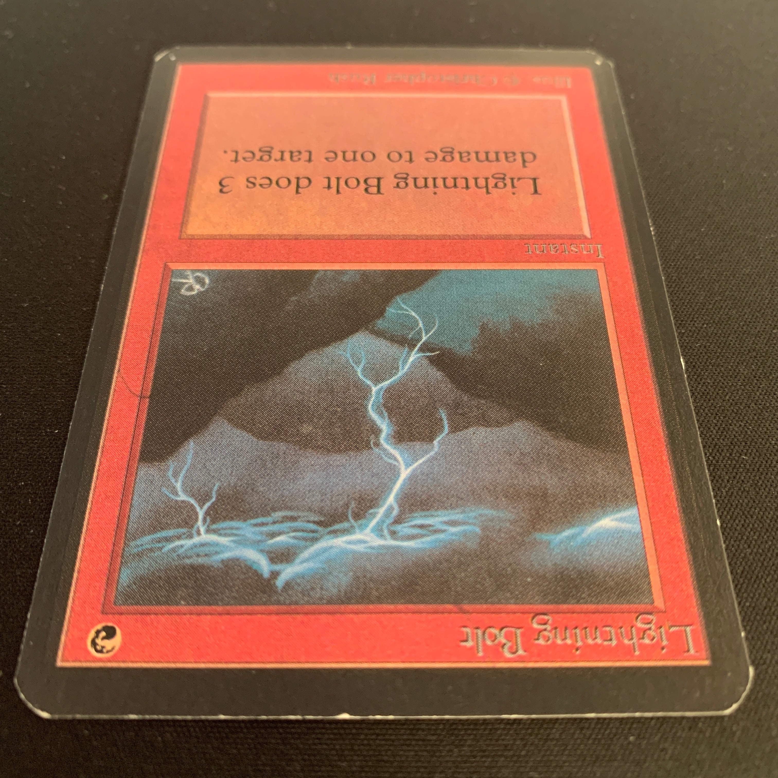 MTG Singles - Lightning Bolt - Alpha - 