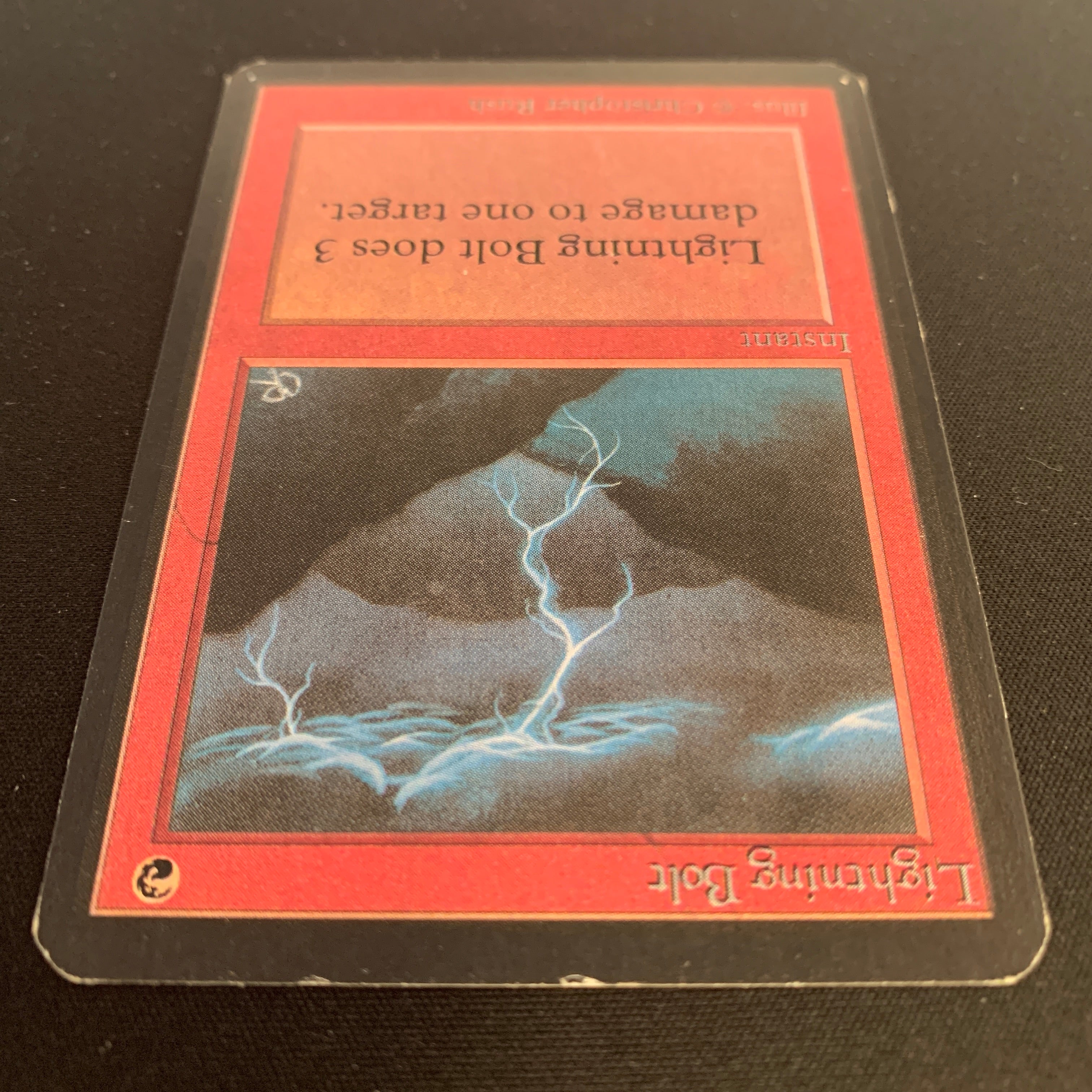 MTG Singles - Lightning Bolt - Alpha - 