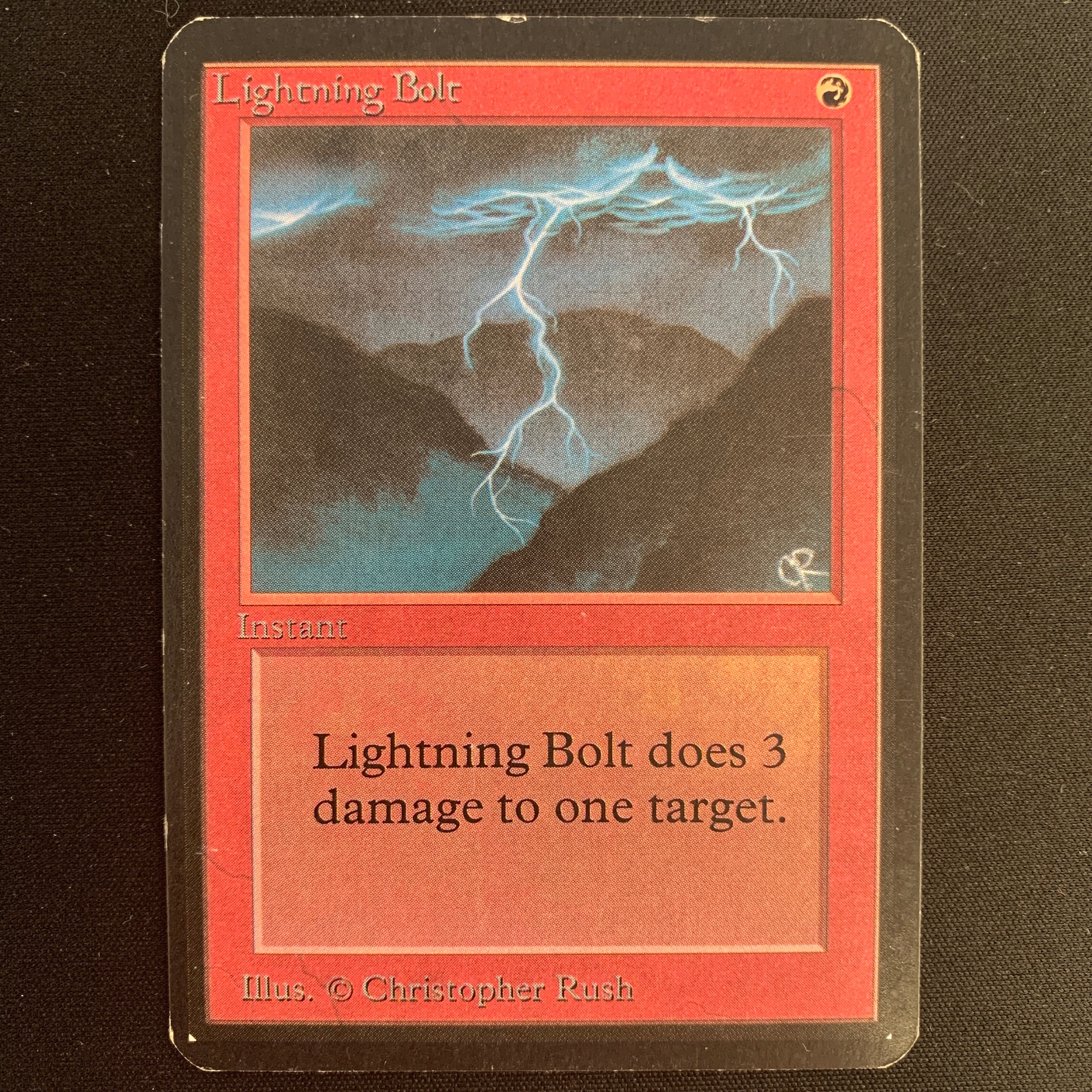 mtg α アルファ Lightning bolt 稲妻 BGS8.5 英)稲妻 / Lightning Bolt【ALPHA】 No.161｜MtG通販サイト【Cardshop