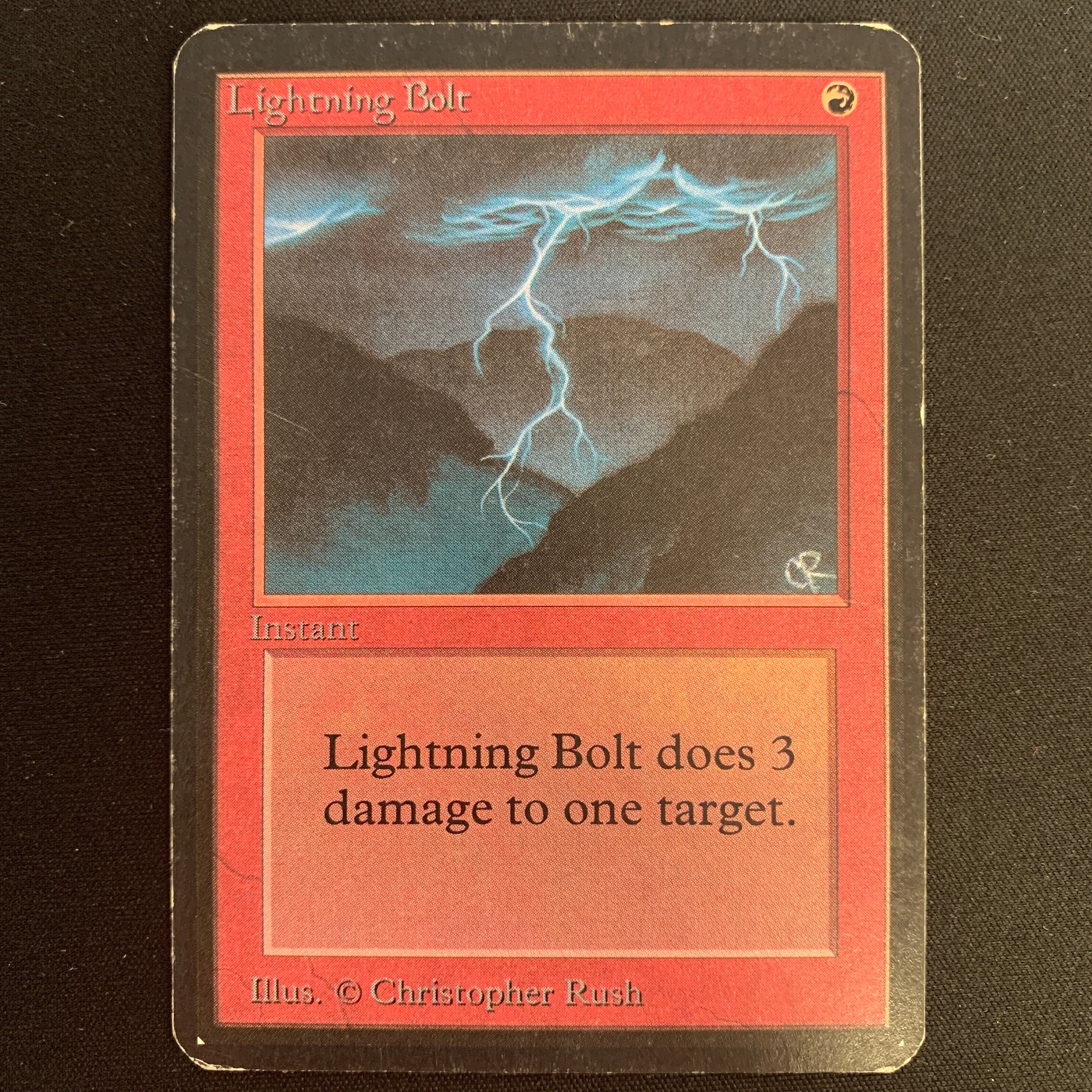 MTG Singles - Lightning Bolt - Alpha - 