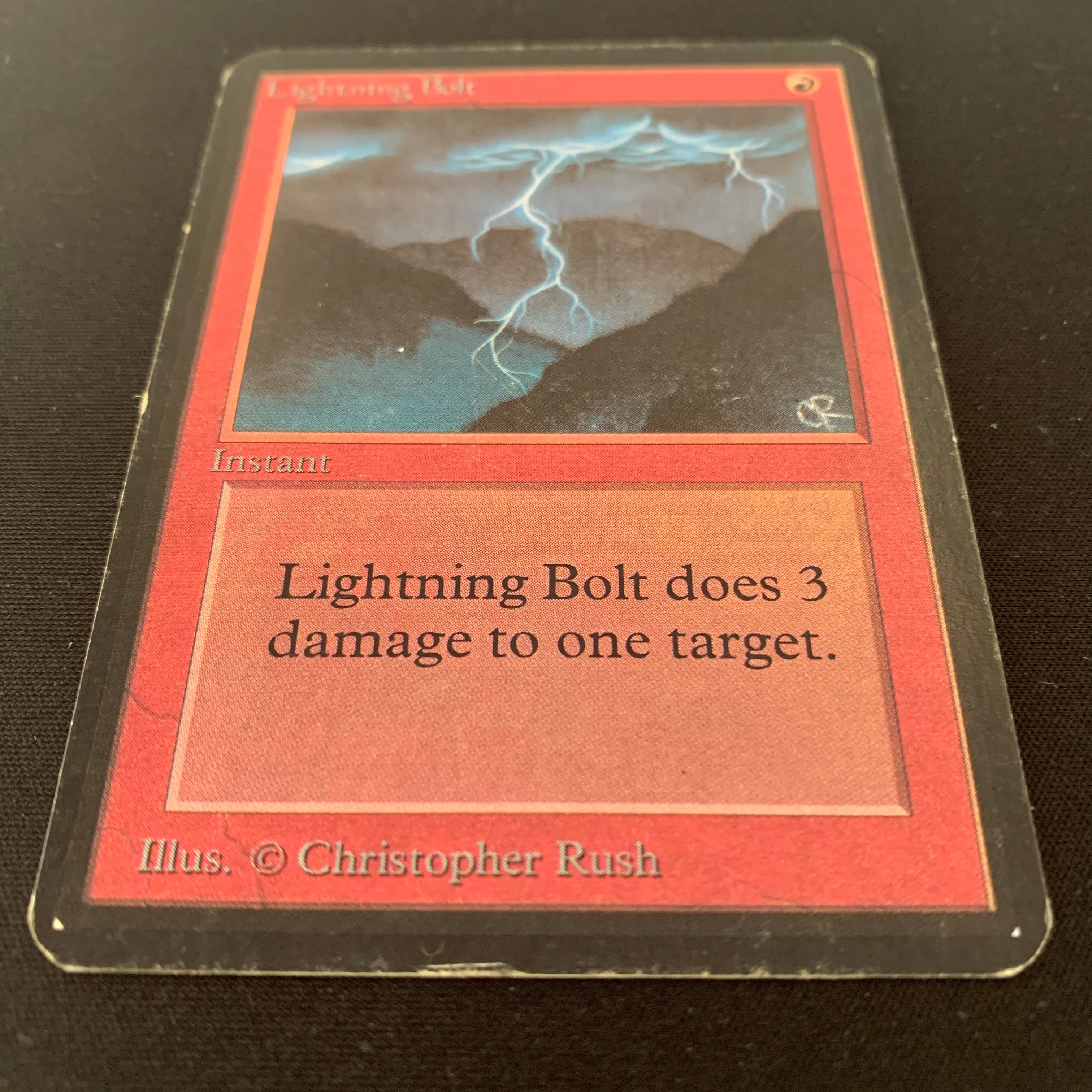 MTG Singles - Lightning Bolt - Alpha - 