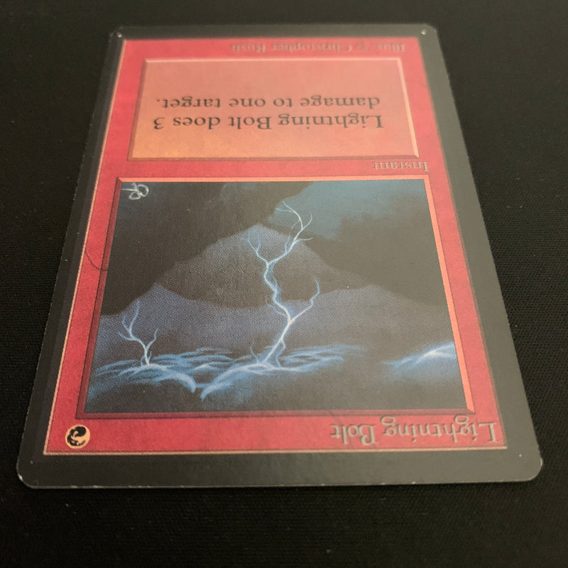 Magic the Gathering Lightning Bolt - Beta 