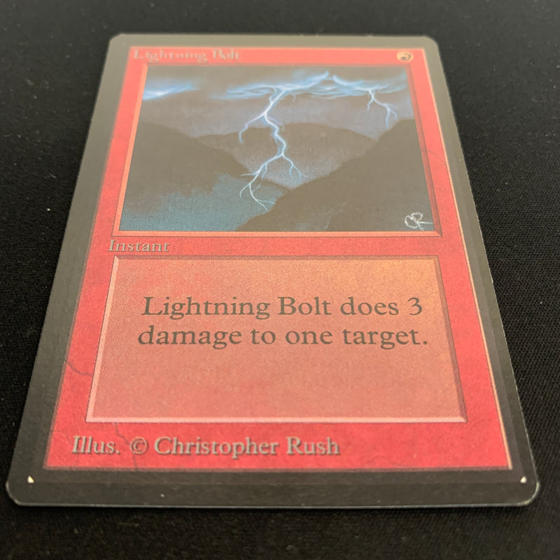 Magic the Gathering Lightning Bolt - Beta 