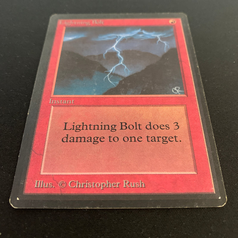 Magic the Gathering Lightning Bolt - Beta 