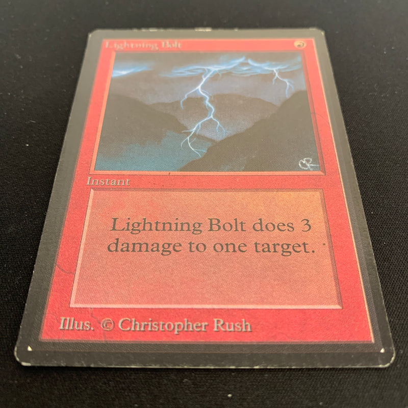 Magic the Gathering Lightning Bolt - Beta 