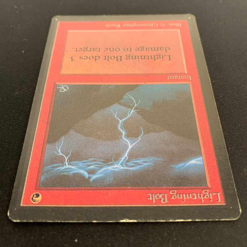 Magic the Gathering Lightning Bolt - Beta 