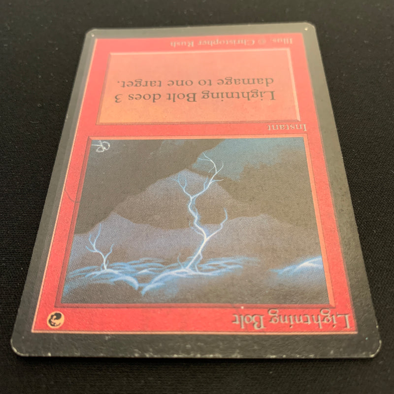 Magic the Gathering Lightning Bolt - Beta 