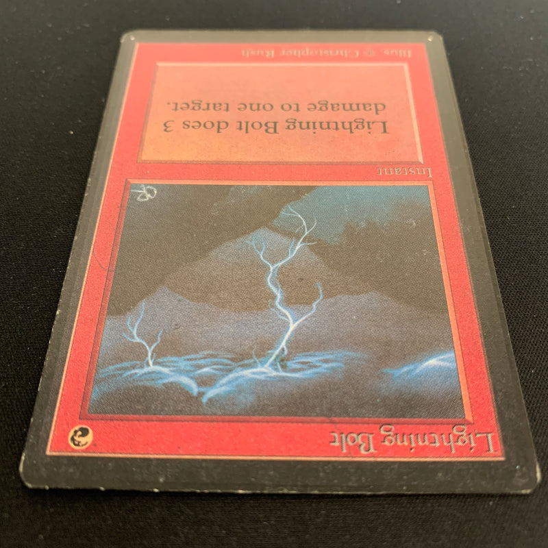 Magic the Gathering Lightning Bolt - Beta 