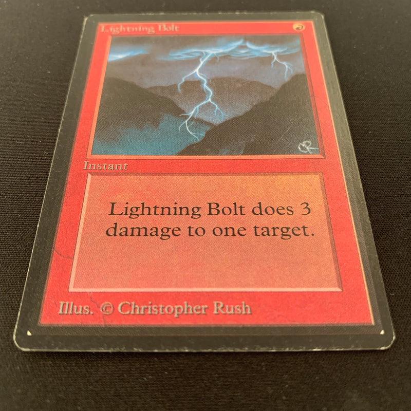 Magic the Gathering Lightning Bolt - Beta 