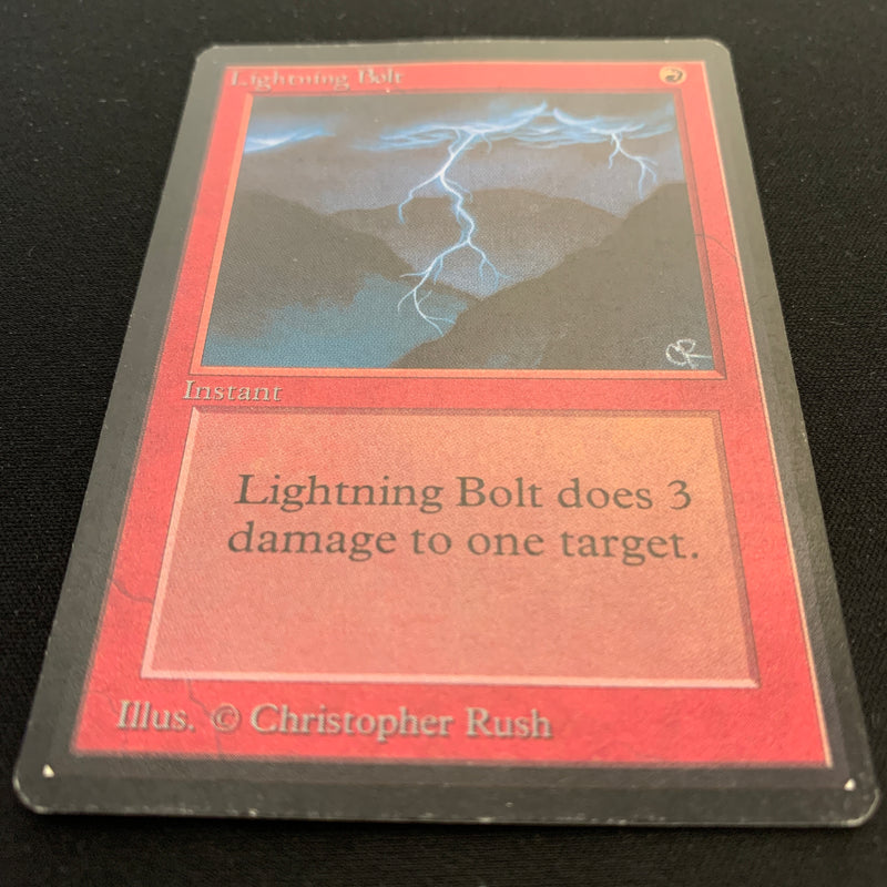 Magic the Gathering Lightning Bolt - Beta 