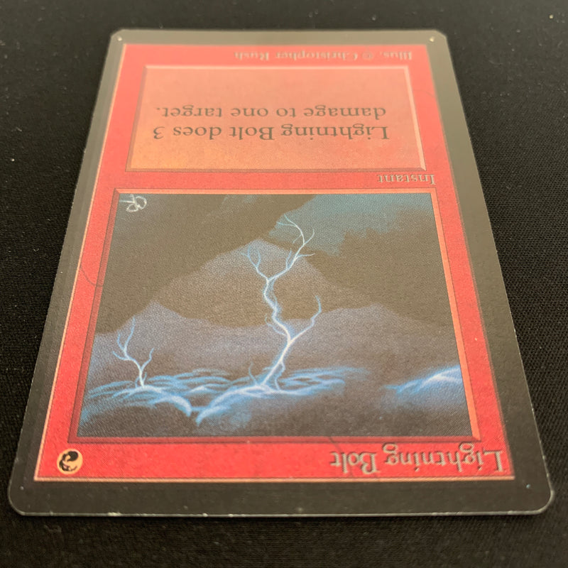 Magic the Gathering Lightning Bolt - Beta 