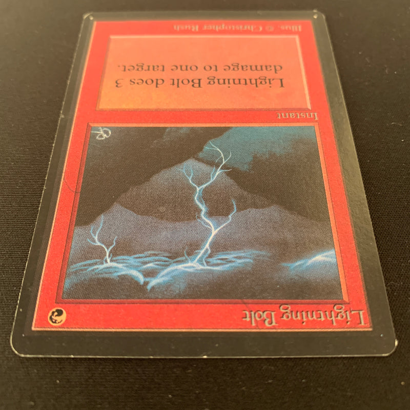 Magic the Gathering Lightning Bolt - Beta 