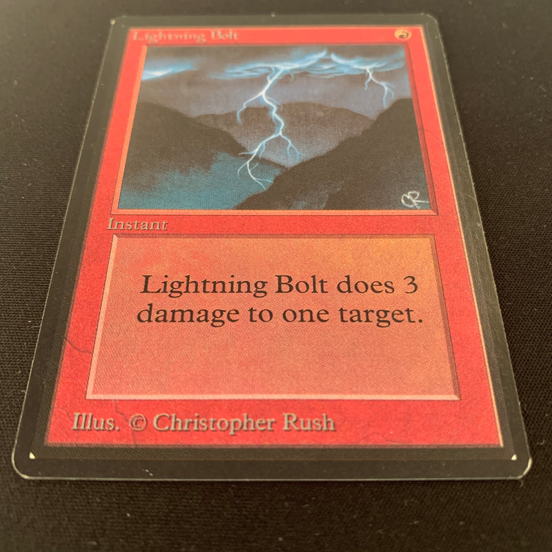 Magic the Gathering Lightning Bolt - Beta 