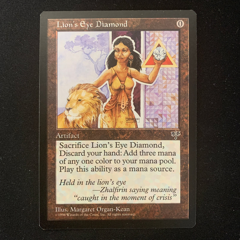 Magic the Gathering Lion's Eye Diamond - Mirage English - GD - 24548