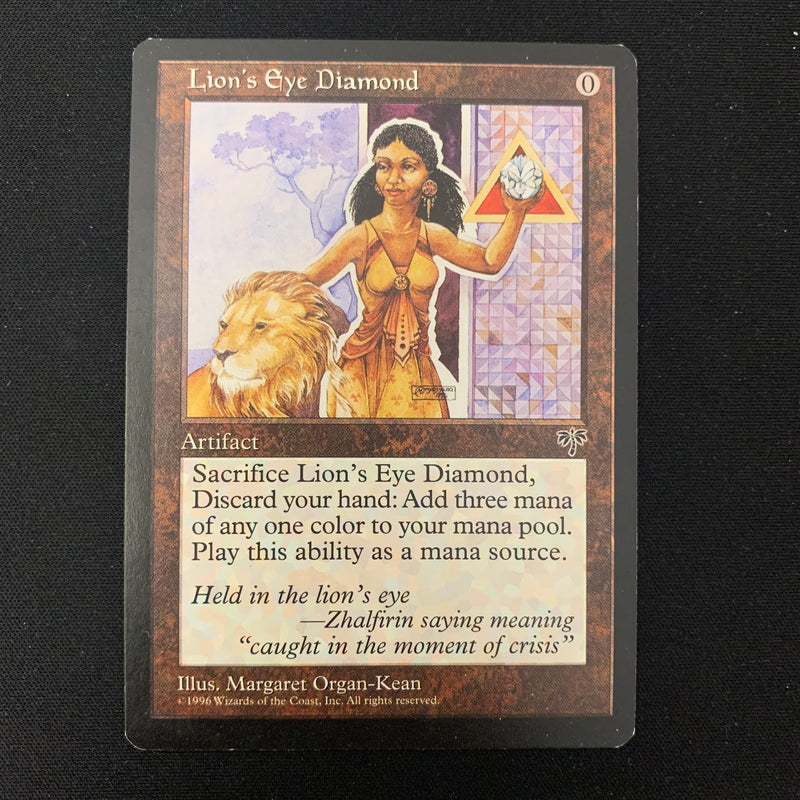 Magic the Gathering Lion's Eye Diamond - Mirage English - LP - 23970