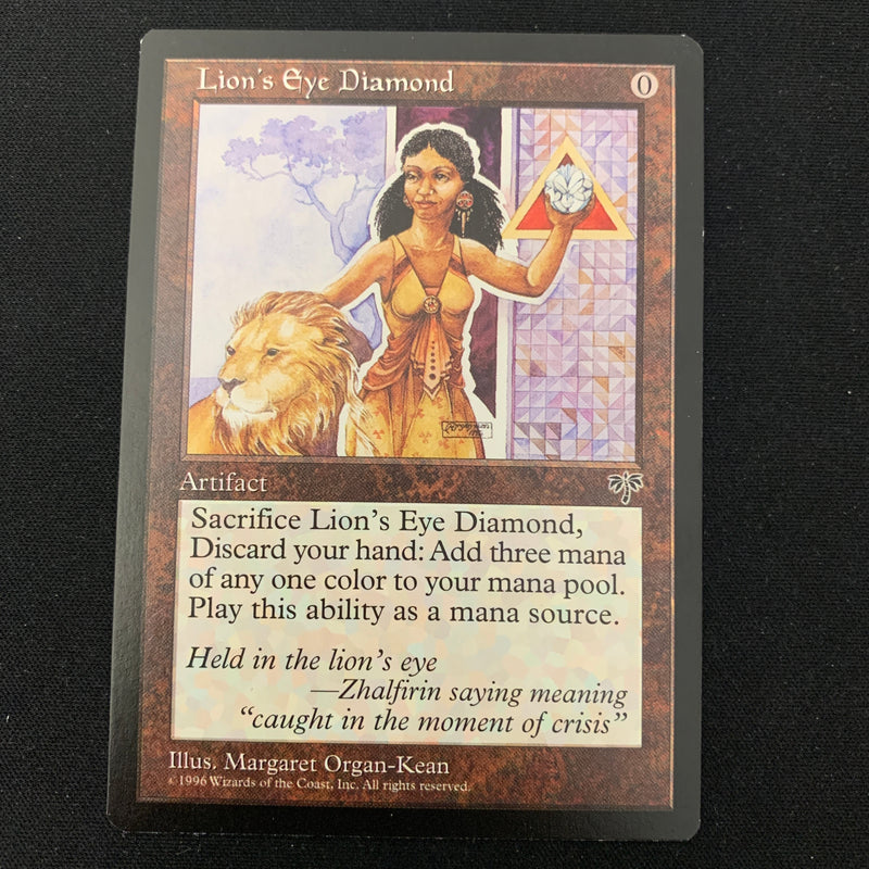 Magic the Gathering Lion's Eye Diamond - Mirage 