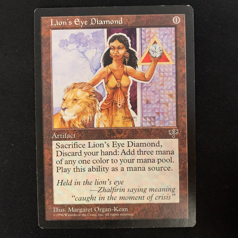 Magic the Gathering Lion's Eye Diamond - Mirage English - GD - 24426