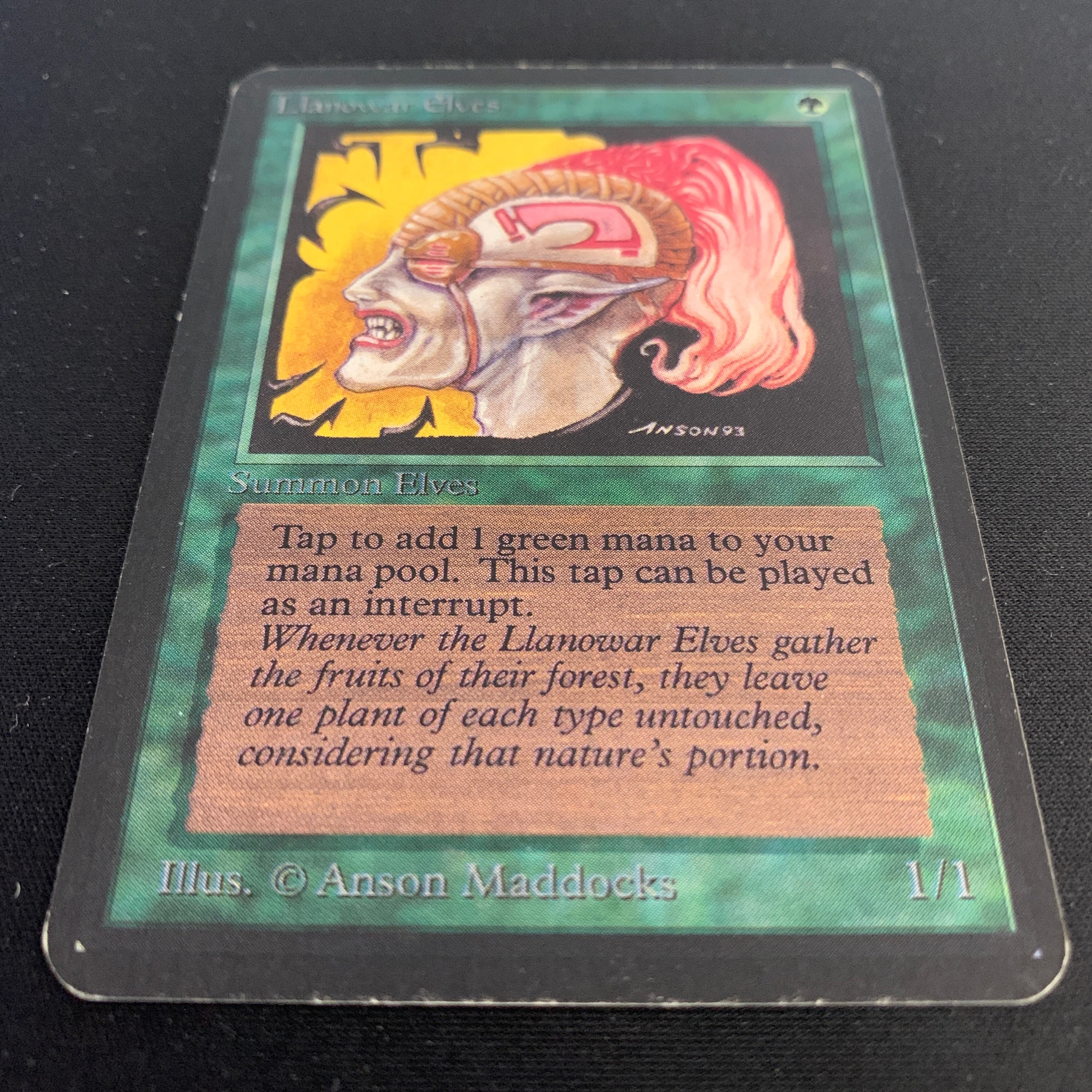 MTG Singles - Llanowar Elves - Alpha - 