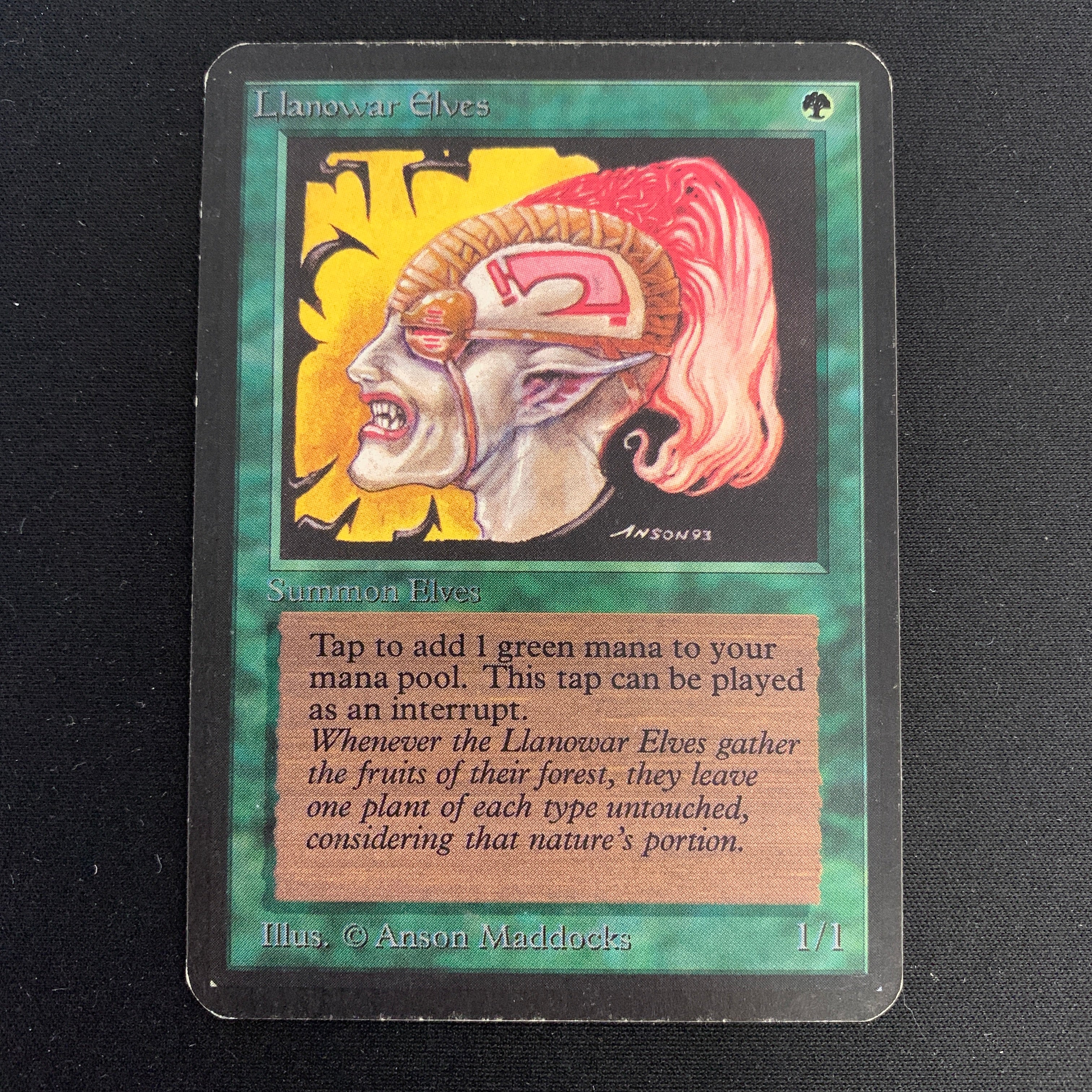 MTG Singles - Llanowar Elves - Alpha - 