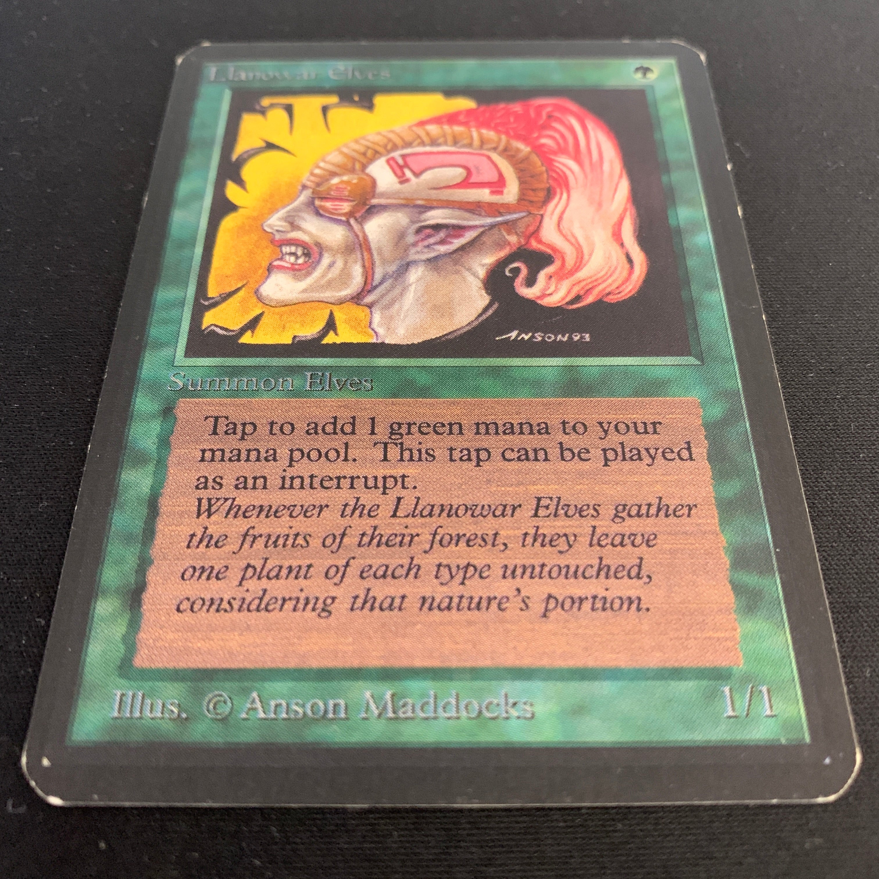 MTG Singles - Llanowar Elves - Alpha - 