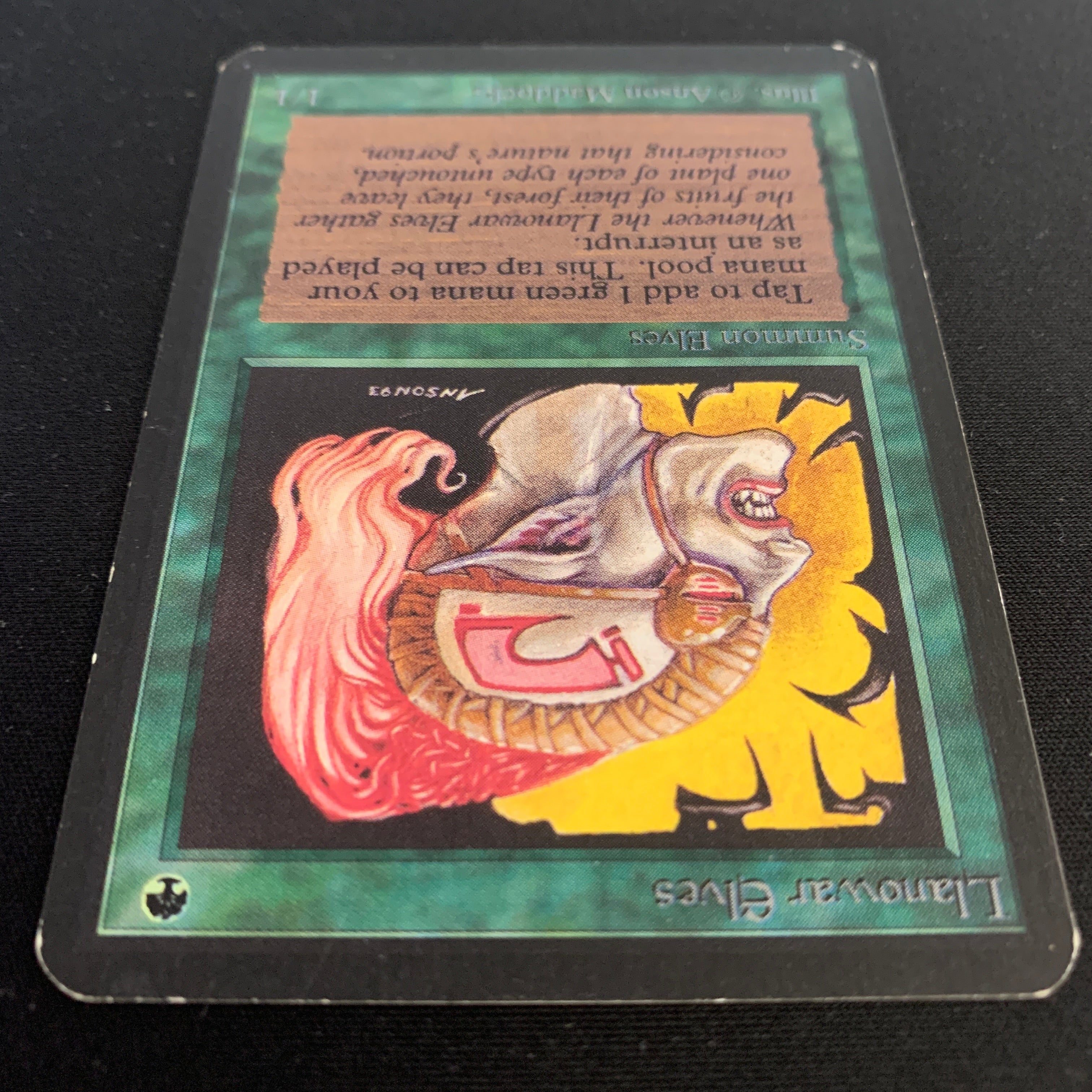 MTG Singles - Llanowar Elves - Alpha - 