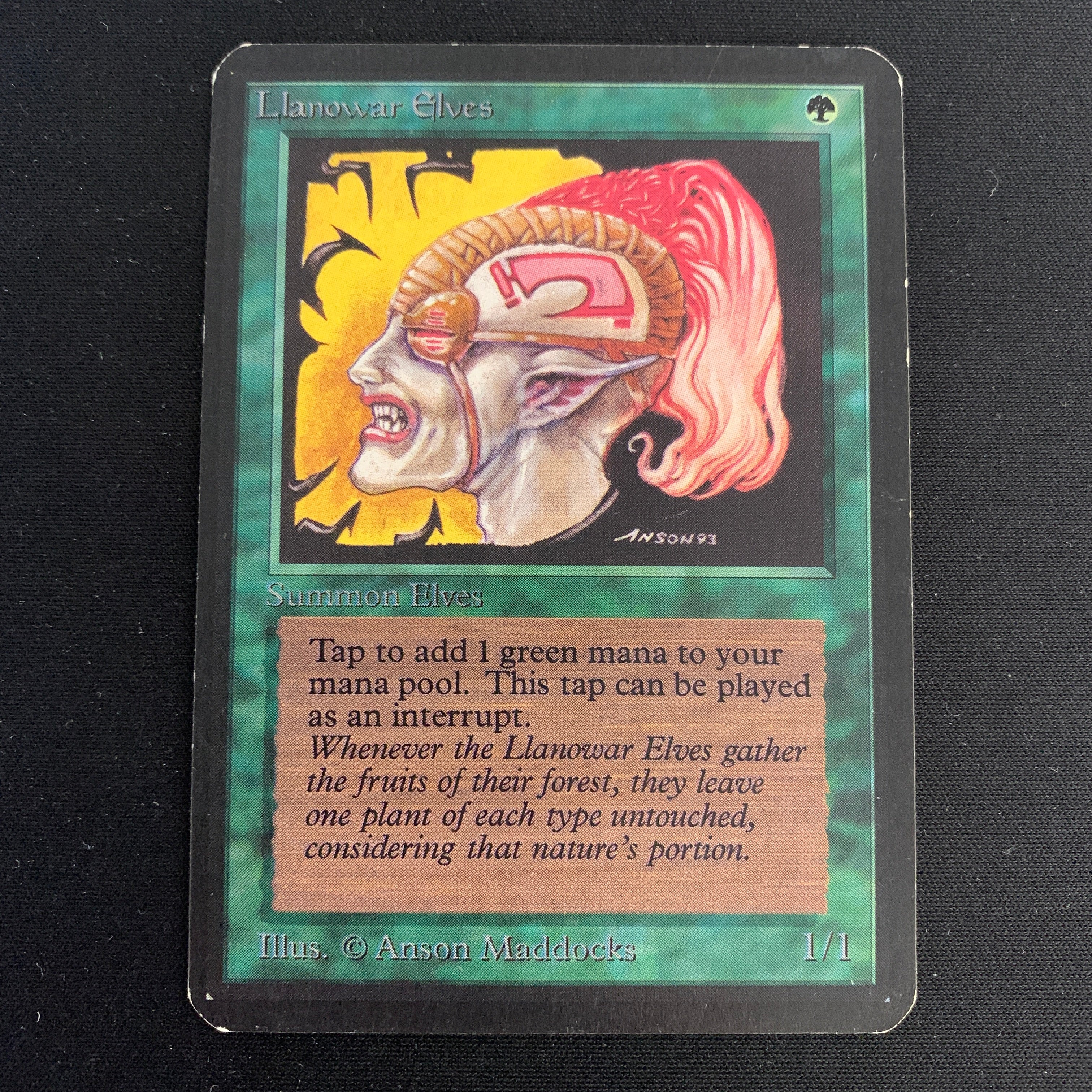 MTG Singles - Llanowar Elves - Alpha - 