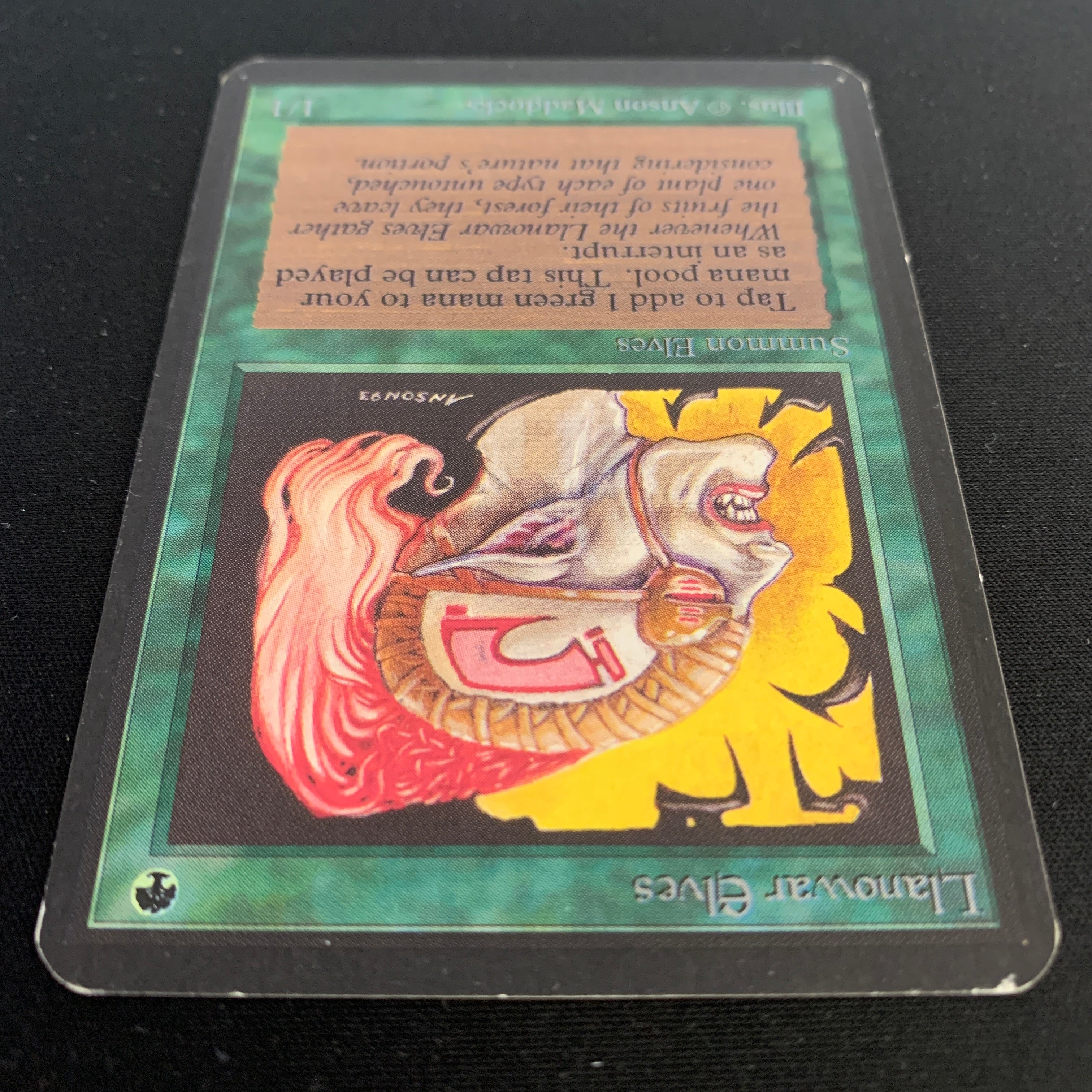 MTG Singles - Llanowar Elves - Alpha - 